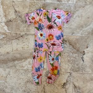 Posh peanut pink pj set